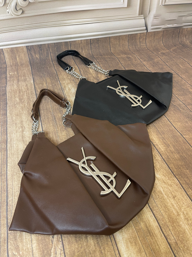 کیف خفاشی ysl زنجیر نقره ایی زنانه دخترانه مجلسی شیک